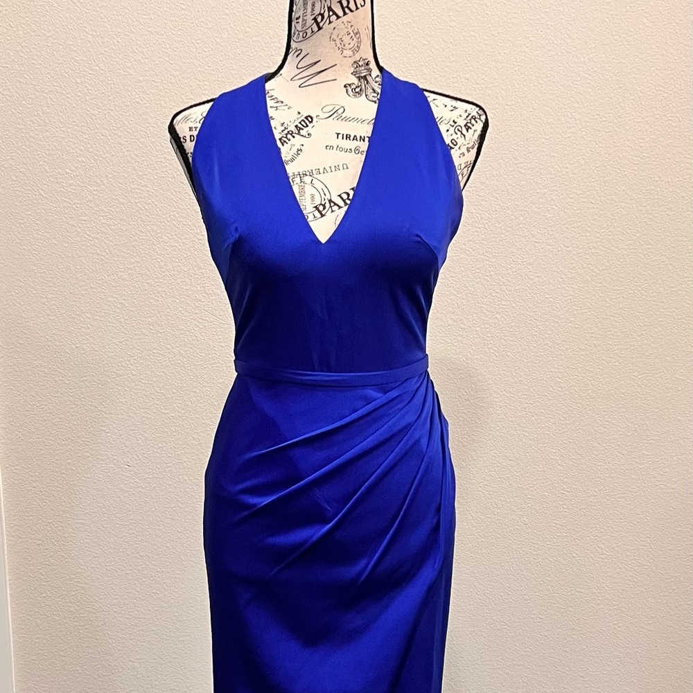 Blue prom dress